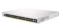 Комутатор Cisco CBS350 48xGE, PoE, 4x1G SFP, Managed фото