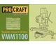 Фрезерний верстат по металу Procraft VMM1100 ціна в Україні