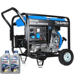 Дизельний генератор TAGRED TA4100D, 3.6/4.1 кВт фото