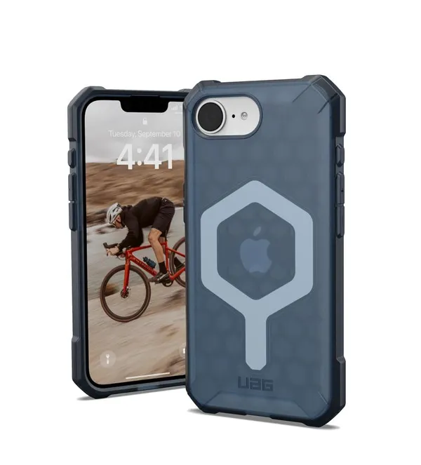 Чохол UAG для iPhone 16E (4th Gen, 2025), Essential Armor MagSafe, Cloud Blue