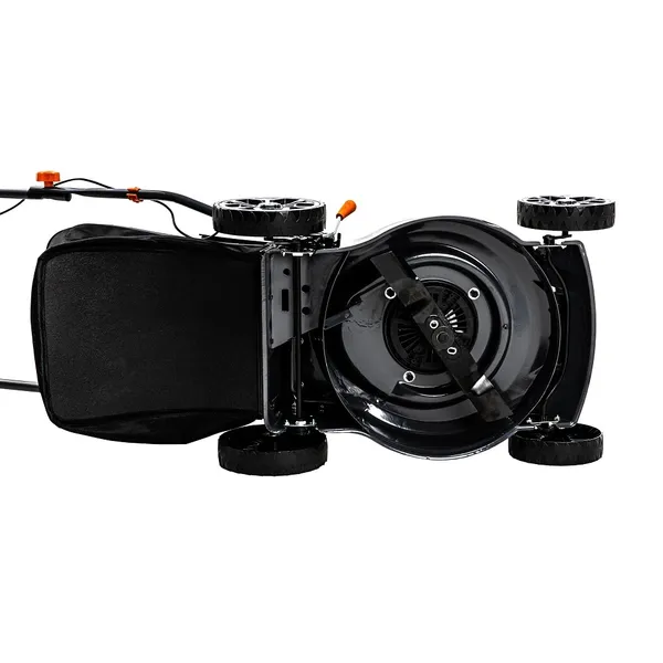 Газонокосарка акум. BLM42, 2*18В, ширина захвату 42см, висота скош. 25-75мм, травозбірник 45л, несамохідна, КАРКАС (без АКБ і ЗП) отзывы