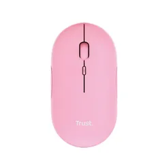 Миша Trust Puck Rechargeable,  Ultra-Thin,  BT/WL,  Silent, рожевий фото