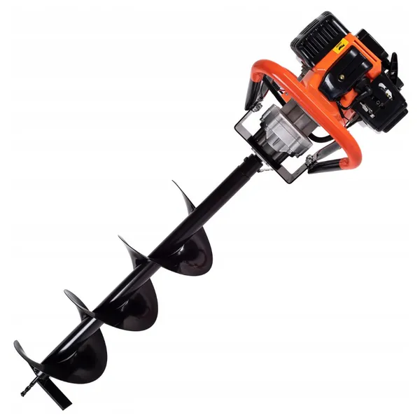 Мотобур с тремя шнеками Boxer BX-121 бензобур купить в Украине