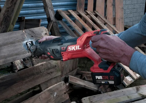 Заказать Пила сабельная аккумуляторная SKIL 3480 CB XP 20В 1х5А·час пропил 265мм ход 29мм 2.9кг с доставкой