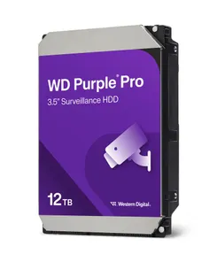 Жесткий диск WD 12TB 3.5" 7200 512MB SATA Purple Pro Surveillance фото