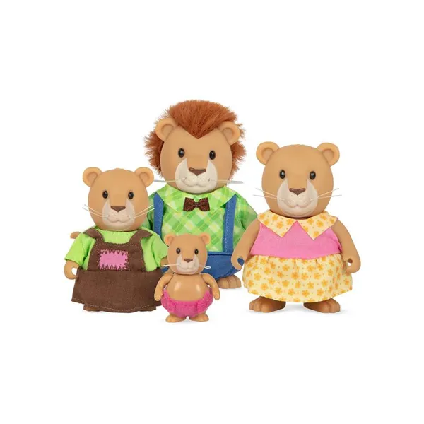 Набор фигурок Li'l Woodzeez Семья Львов 4ед