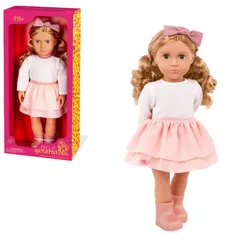 Лялька Our Generation Еффі в рожевій спідниці з воланами 46см фото