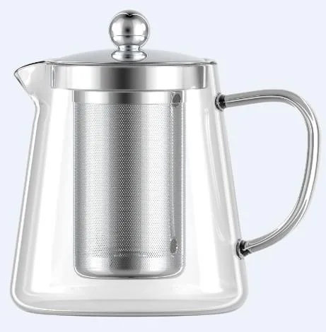 Заварник ARDESTO Gemini Milano 550мл, боросиликатное стекло, нержавеющая сталь, прозрачный