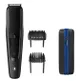 Триммер Philips Beardtrimmer series 5000 для бороды и усов, сеть+акум., насадок-2, чехол, сталь, черный