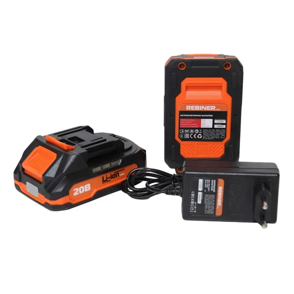 Бесщеточный аккумуляторный шуруповерт Rebiner RAD-18BL DFR в кейсе (2 АКБ) купить онлайн
