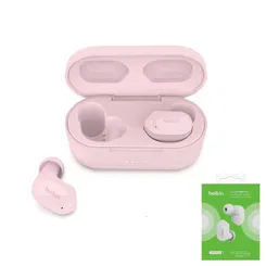 Наушники TWS Belkin Soundform Play True Wireless, розовый фото