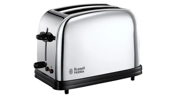 Тостер Russell Hobbs Chester 1670Вт, подогрев, металл