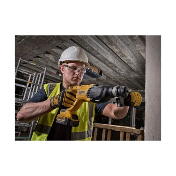 Перфоратор акумуляторний DeWalt SDS PLUS безщітковий 18В XR Li-Ion акб 1х4А·год 2.6Дж 0-5500уд/хв 0-1500об·хв 3 режими кейс 2.88кг відгуки