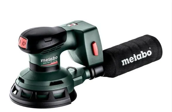 Шлифмашина эксцентриковая аккумуляторная Metabo SXA 18 LTX 125 BL 18В 125мм 4000-11000об/мин 1.1кг без АКБ и ЗП