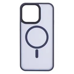 Чохол 2Е Basic для iPhone 15 Ultra, Soft Touch MagSafe Cover, синій темний фото