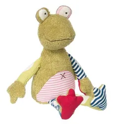 Мягкая игрушка sigikid Лягушка 33см фото