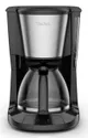Кофеварка Tefal капельная Subito 1.25л, молотый, черно-серебристый