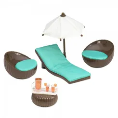 Ігровий набір LORI Меблі для тераси фото