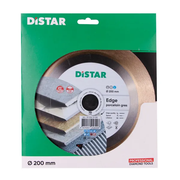 Круг алмазний відрізний Distar 1A1R 200 Edge фото №6