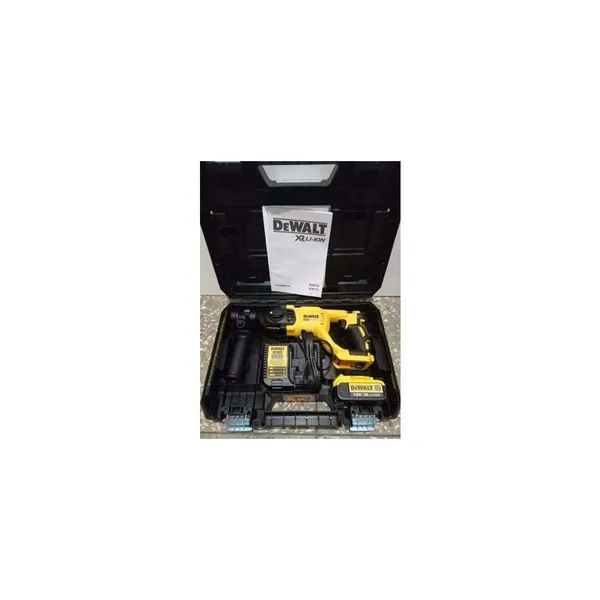 Перфоратор акумуляторний DeWalt SDS PLUS безщітковий 18В XR Li-Ion акб 1х4А·год 2.6Дж 0-5500уд/хв 0-1500об·хв 3 режими кейс 2.88кг купити в Україні