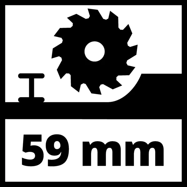 Пила дисковая аккумуляторная Einhell TP-CS 18/165 Li BL-Solo бесщеточная 18В 5000об/мин 165х20мм 2.95кг без АКБ и ЗП цена в Украине