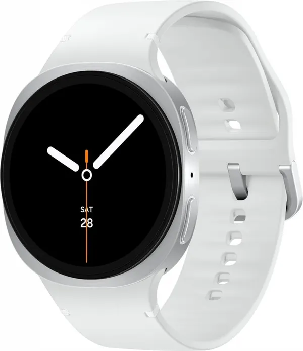 Смарт-часы Samsung Galaxy Watch 8 44мм (L330) 1.47", 480x480, sAMOLED, BT 5.3, NFC, 2/32ГБ, серебристый