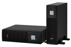 Джерело безперебійного живлення 2E PS3000RT, 3000VA/2400W, RT3U, LCD, USB, 3xC13, 3xSchuko фото