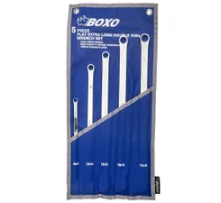 Набор накидных ключей из хромированной стали BOXO 5шт фото