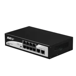 Коммутатор 2E PowerLink SP802G 10xGE (8xPoE, 2xUplink), 120Вт, Неуправляемый фото