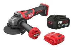 Шліфмашина кутова акумуляторна SKIL 3930 CB XP 125мм безщіткова 20В 1х5А·год 8500об·хв VRS+ плав. пуск 1.88кг фото