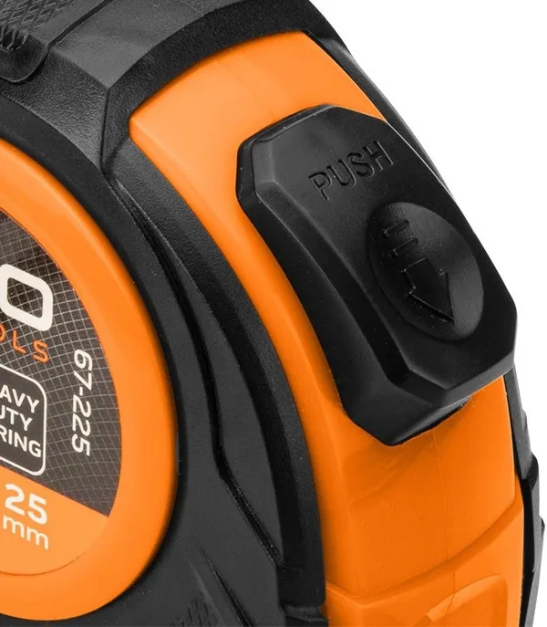 Рулетка Neo Tools, 10мx25мм, с фиксатором сматывания купить в Украине