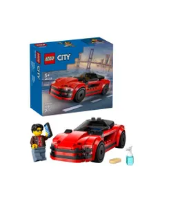 Конструктор LEGO City Красный спортивный автомобиль фото