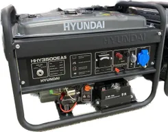 Генератор бензиновий Hyundai HHY3500EAS, 2,8/3 кВт  фото