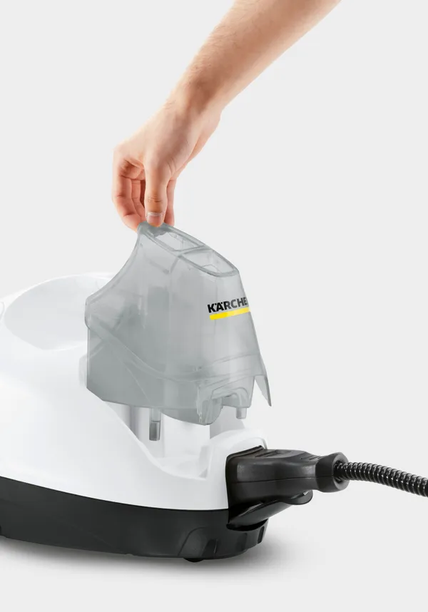 Пароочисник Karcher SC 4 EasyFix Iron, 2000Вт, 800мл, 3.5Бар, праска в компл, біло-чорний замовити