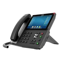 Телефон IP Fanvil X7 2xGE LAN, 1xUSB-A, BT, SIP, VPN, PoE, 7" цветной экран фото
