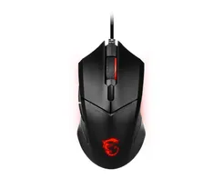 Мышь MSI Clutch GM08, Red, USB-A, чёрный фото