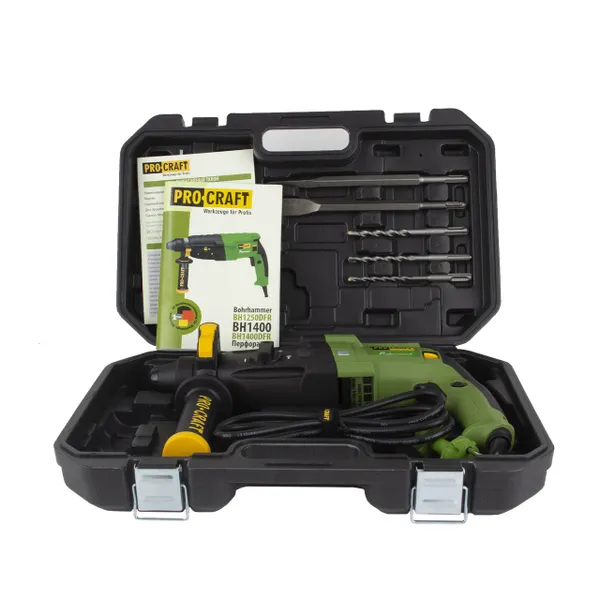 Купить Перфоратор прямой 3 Дж Procraft BH1400 со скидкой