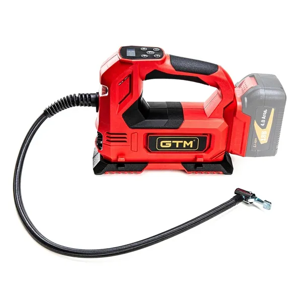 Купить Мінікомпресор акум. ACC18/26, 12В/18В, 6,8бар, 26л/хв., +акум. 2Аг, зарядний пристрій