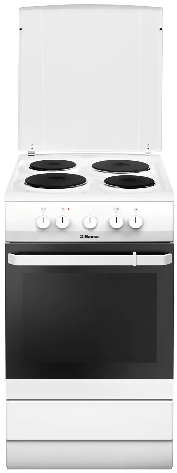 Плита Hansa электрическая, 68л, 50x60см, белый