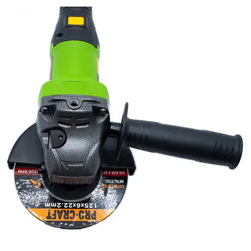 Купити Акумуляторна болгарка безщіткова (125 мм, 20 В) Procraft PGA-20 (акумуляторна шліфмашина кутова)