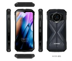 Смартфон Doogee S118 6.58" 8/512ГБ, 2SIM, 10800мА•год, сріблястий фото