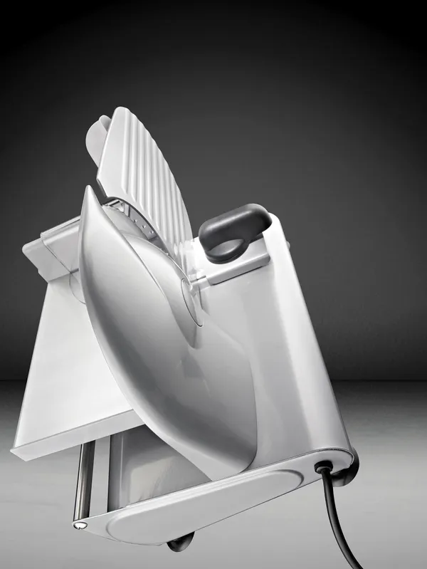 Ломтерезка Gorenje, 180Вт, лезвие-нерж.сталь, диаметр ножа-190мм, корпус-металл/пластик, серый купить в Украине