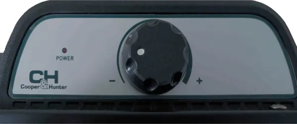 Конвектор электрический Cooper&Hunter CH-1500MD 1500 Вт, 20 м2, IP24, мех. упр-ние, чёрный цена в Украине