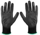 Перчатки рабочие Verto, полиуретановое покрытие, р.8, черный отзывы