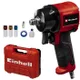 Гайковерт пневматичний Einhell TC-PW 610 Compact, 610Нм, 6.3бар, 142л/хв, М14, 3 головки, кейс, 1.14кг