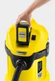 Пилосос професійний акумуляторний Karcher WD 3 Battery 36в, контейнер 17л, 5.2кг, без АКБ та ЗП замовити