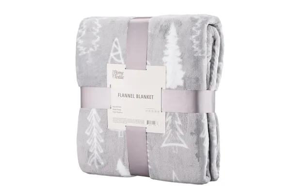 Плед ARDESTO Flannel, 160х200см, 100% полиэстер, елки
