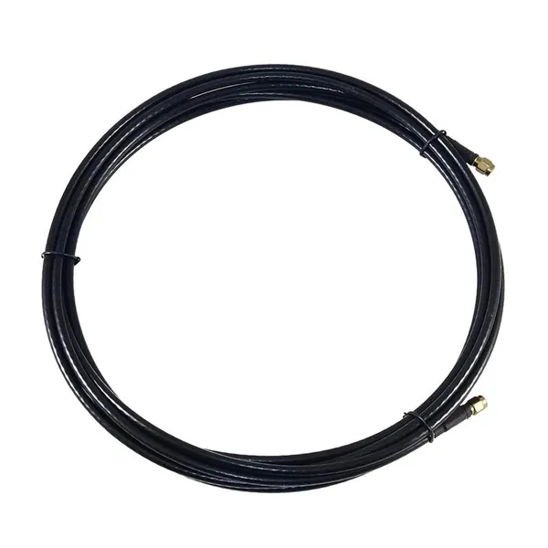 Антенный кабель 4Hawks RP-SMA to RP-SMA cable, R/A, black, H155, 5м, 1 шт