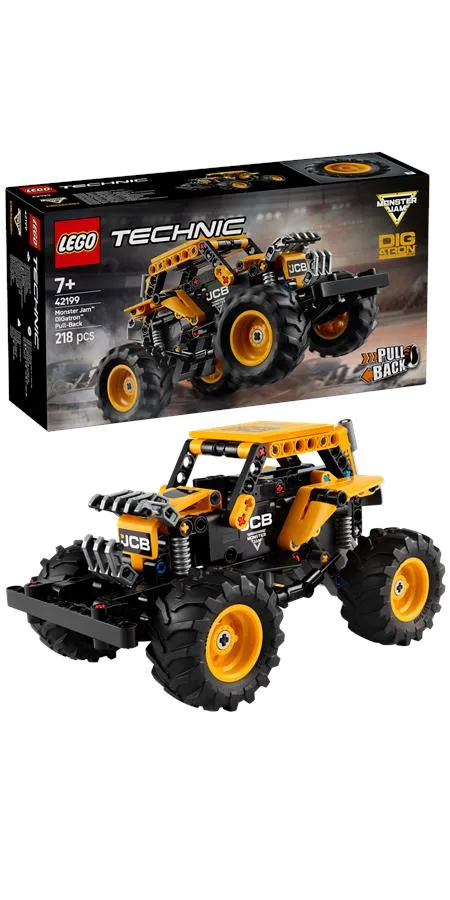 Конструктор LEGO Technic Monster Jam™ DIGatron с инерционным двигателем