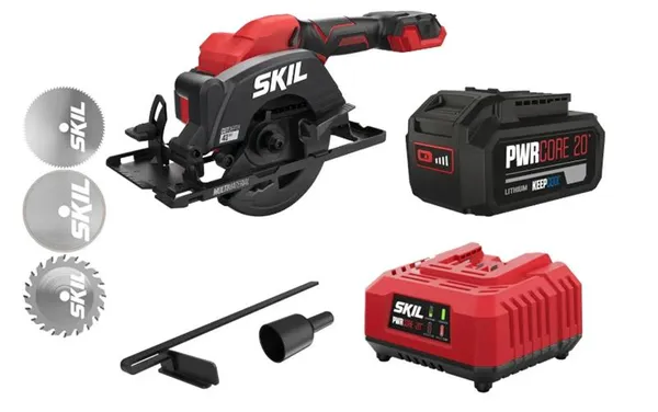 Пила дисковая аккумуляторная SKIL 3540 CA Compact 20В 1х5А·час 120мм 1.8кг